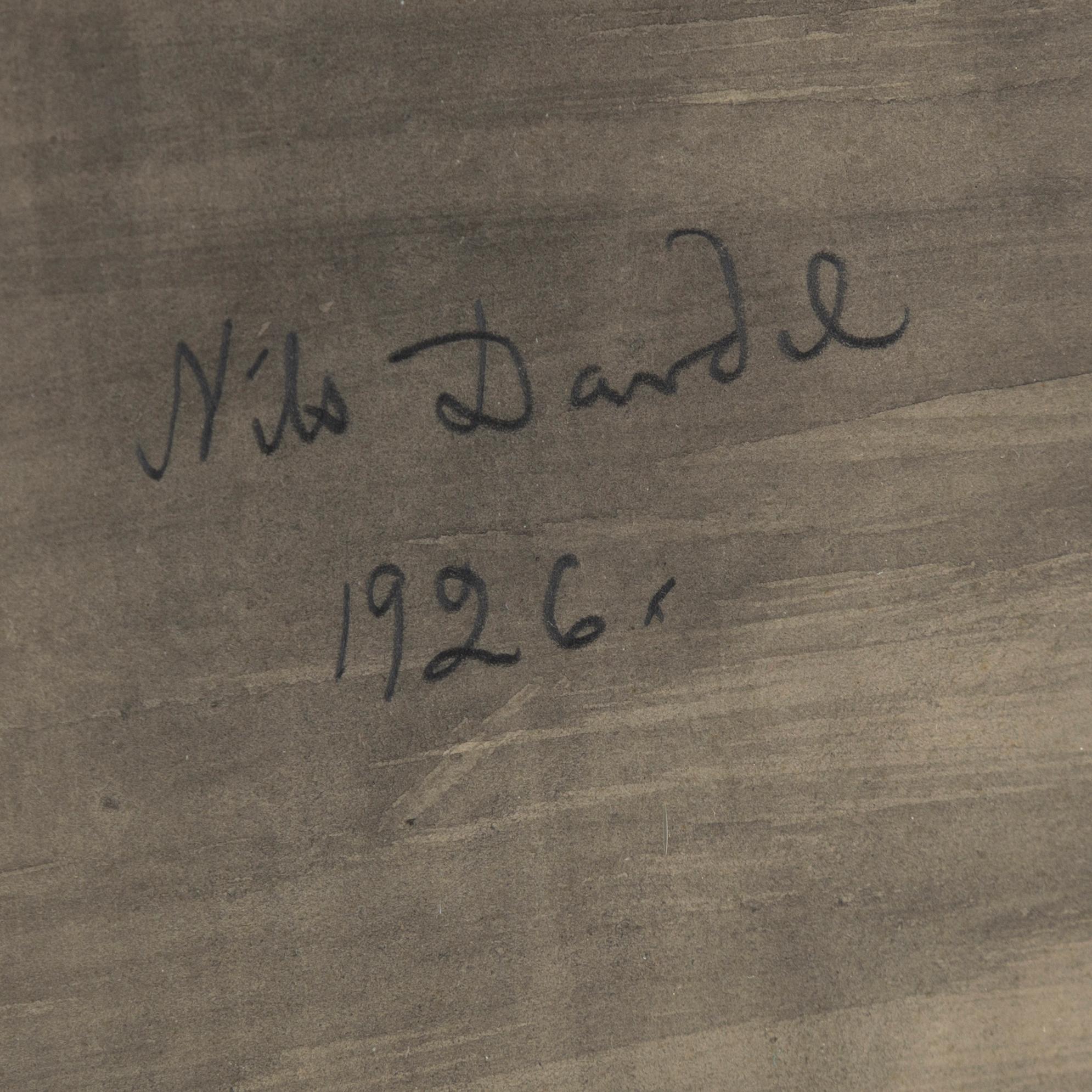 NILS VON DARDEL, pencil drawing, signed and dated 1926.