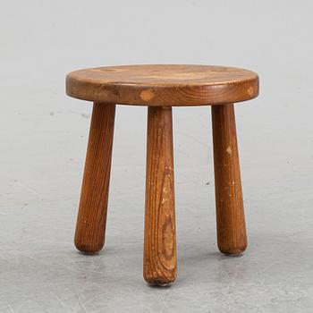 Axel Einar Hjorth, a stained pine "Utö" stool, for Nordiska Kompaniet Sweden.