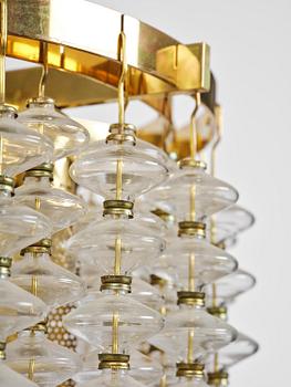 Hans-Agne Jakobsson, an "Estrella" ceiling lamp model "T 580", Hans-Agne Jakobsson AB, Markaryd, 1960s-70s.