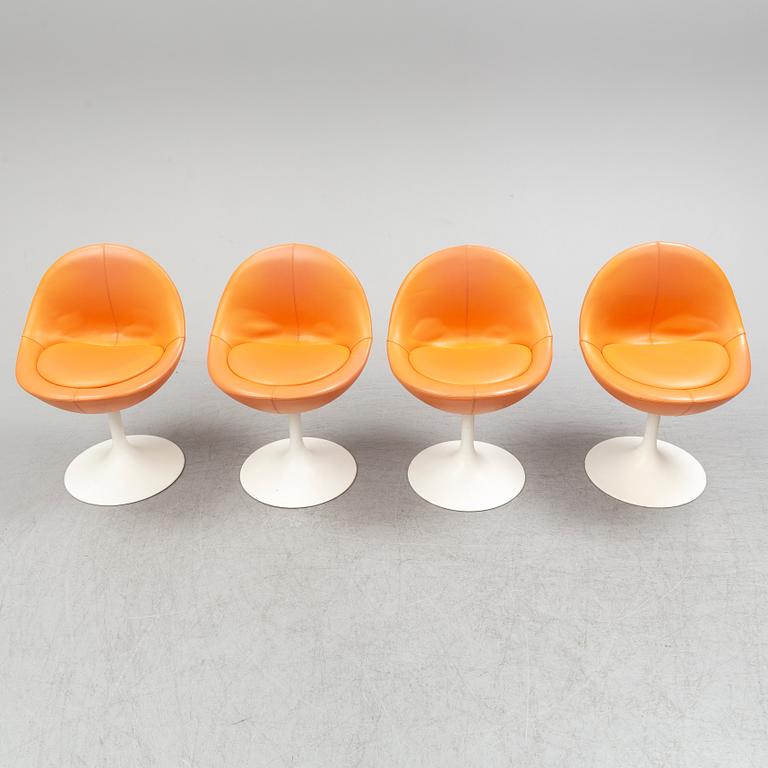 Four 'Venus' chairs by Johanson Design.