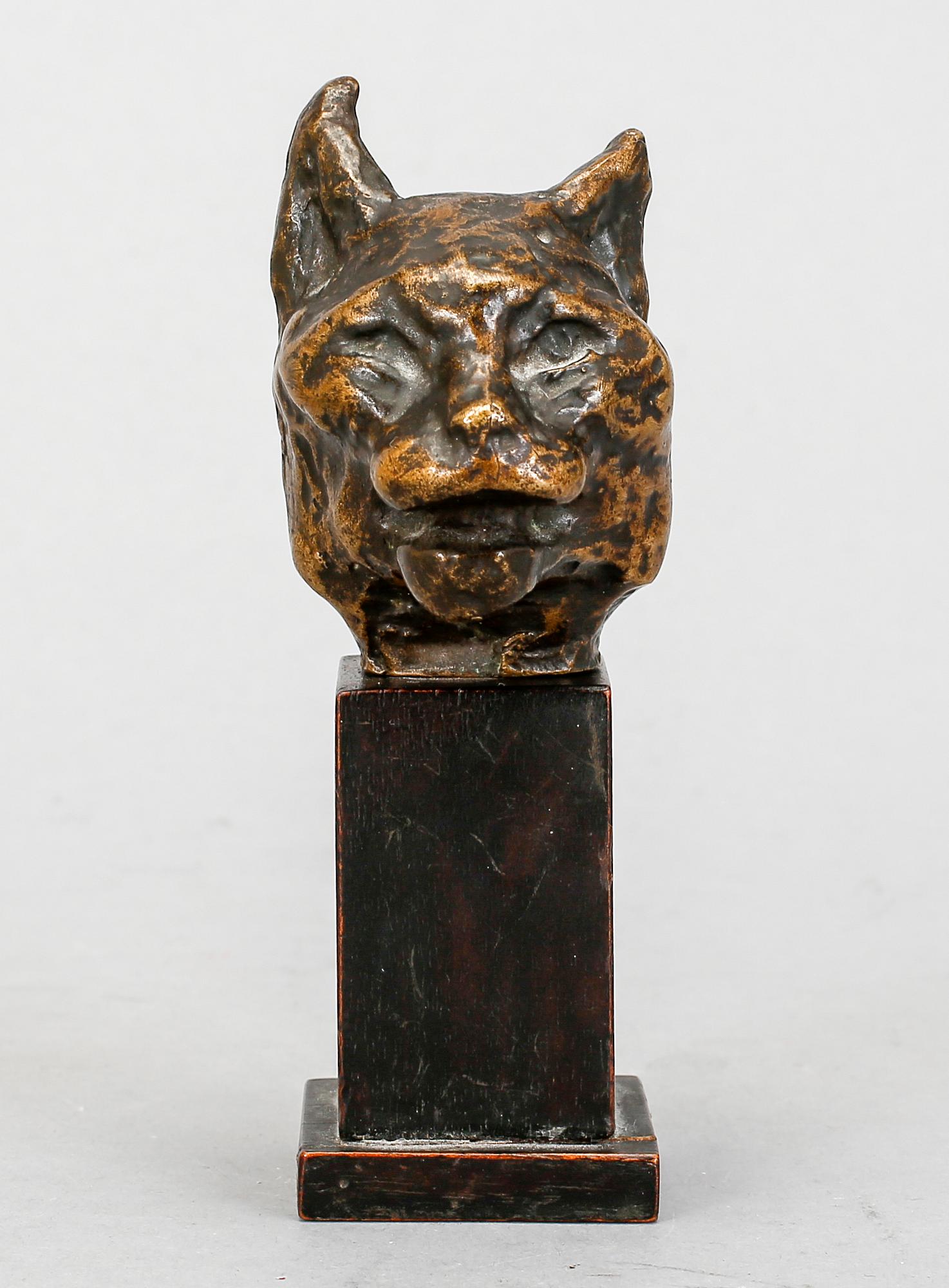 ARVID KNÖPPEL, skulptur, brons, signerad, gjutarmärkt Herman Bergman Fud.
