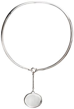 Vivianna Torun Bülow-Hübe, A Torun Bülow Hübe necklace with rock crystal pendant, Georg Jensen,