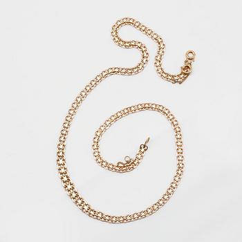 COLLIER, 18K guld, svenska stämplar.