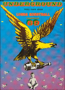 Sture Johannesson, "The Underground will take over," Lunds Konsthall February 69.