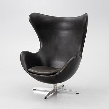 Arne Jacobsen, fåtölj, "Ägget", Fritz Hansen, Danmark, 1960-tal.