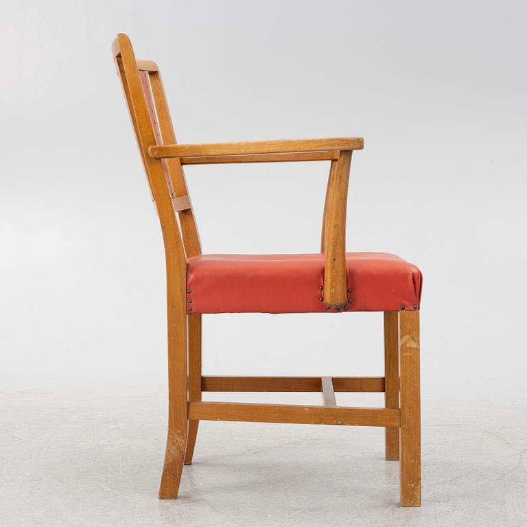 Josef Frank, a model B2163 armchair, Svenskt Tenn.
