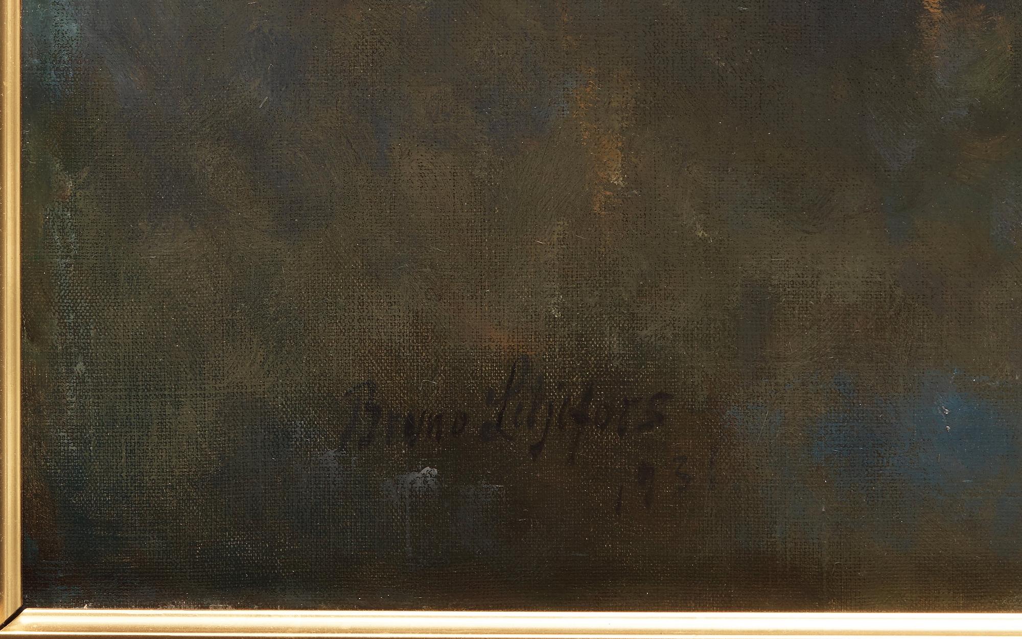 BRUNO LILJEFORS, canvas, signed Bruno Liljefors and dated 1931.