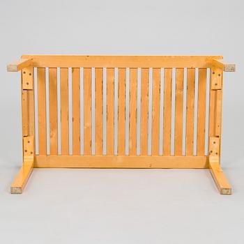 Alvar Aalto, A flower and suitcase bench '106', made to order, for Artek, 1976.