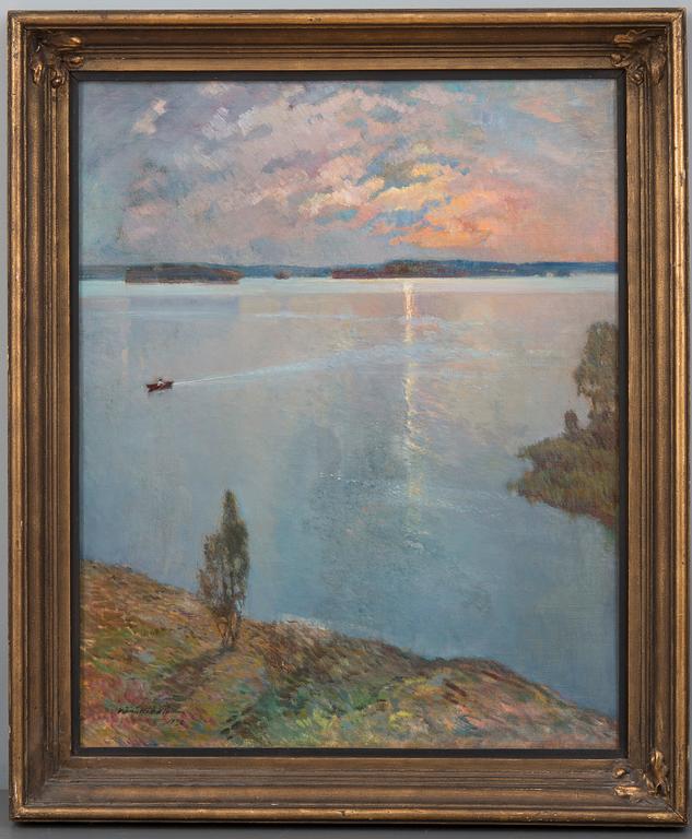 Väinö Hämäläinen, LAKE LANDSCAPE.