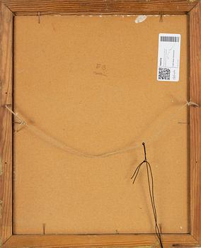 Birger Simonsson, oil on paper-panel, unsigned.