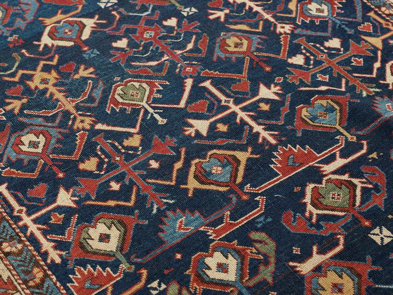 ANTIQUE SHIRVAN RUNNER. 461 x 120,5 cm.