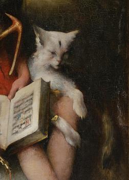 Carl Larsson, "Häxans dotter" ("The Witches daughter").