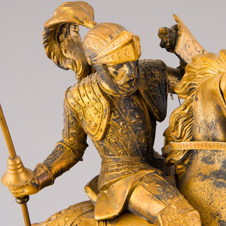 BORDSPENDYL, Frankrike 1800-talets slut.