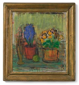716. Carl Kylberg, "Hyacint och gula blommor".