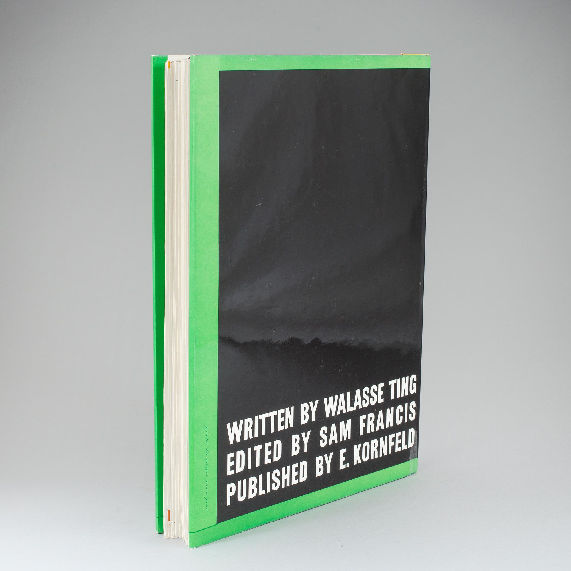 BOOK, "ONE CENT LIFE", Walasse Ting, edited by Sam Francis and published by E.W. Kornfeld, Bern, 1964. Edition 740/2000.