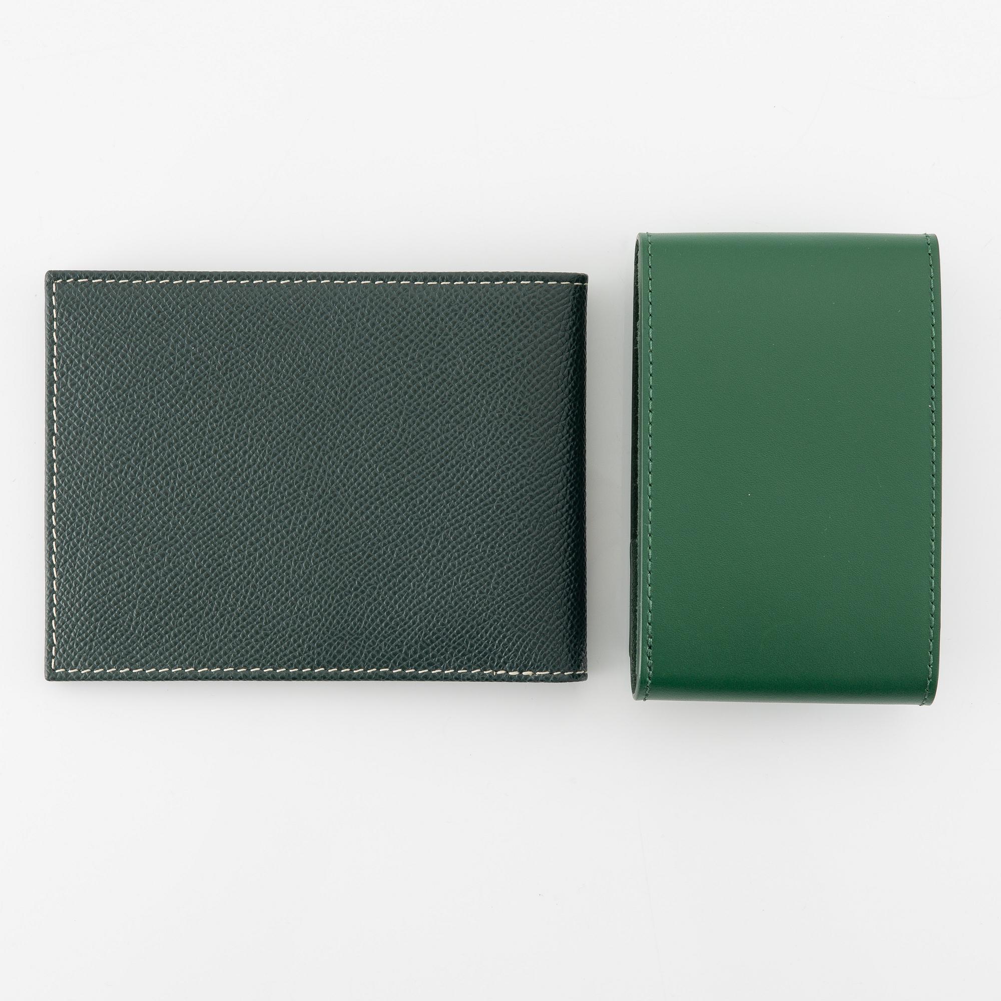 Wallet & service case, Rolex, "No Reserve".