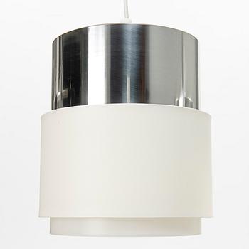 Uno & Östen Kristiansson, taklampor, 3 st, ur "Cylindus-serien", Luxus, Vittsjö, 1970-tal.