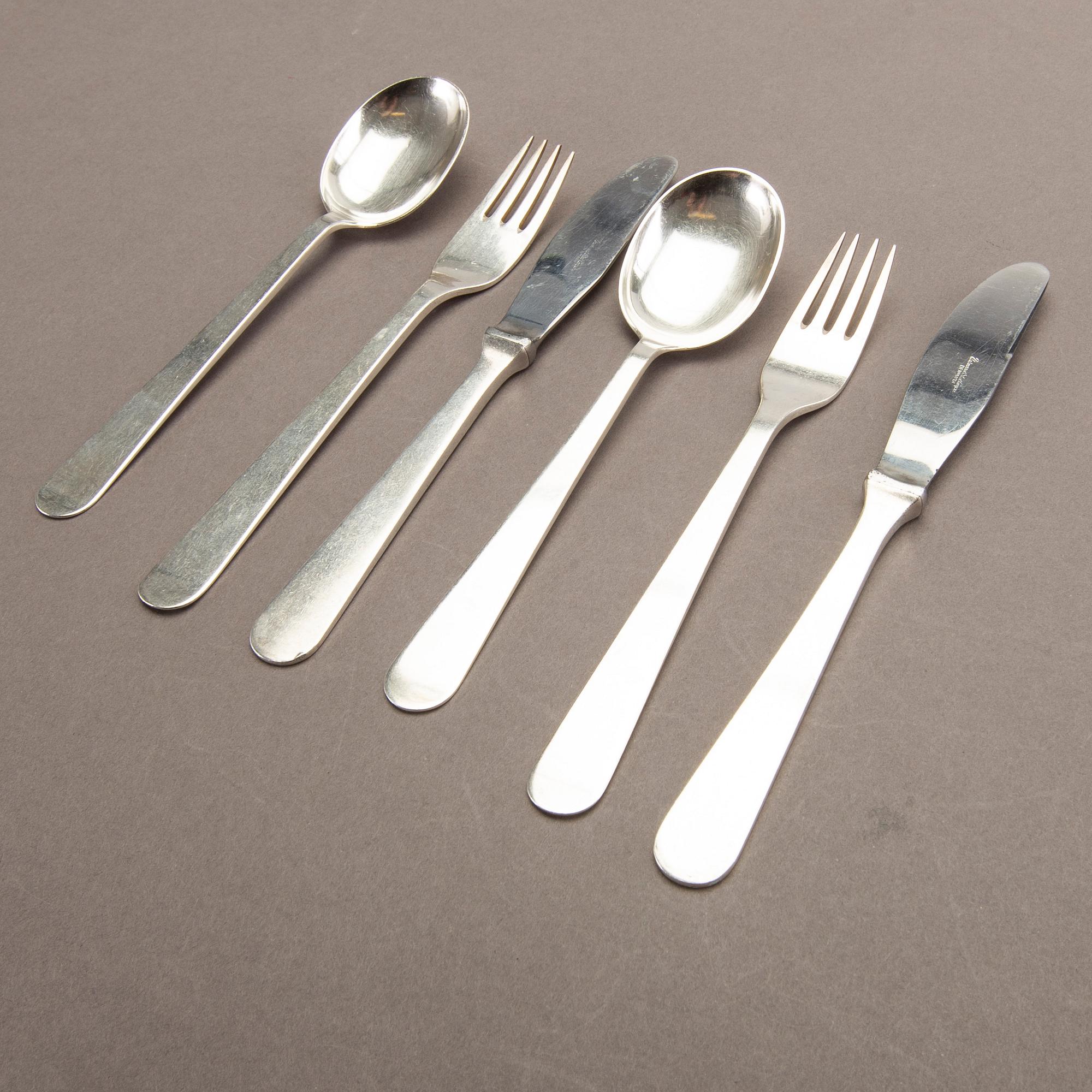 Wiwen Nilsson, bestick, 30 delar, 1958-59.