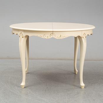 MATGRUPP, 7 delar, rokokostil, 1900-talets mitt.