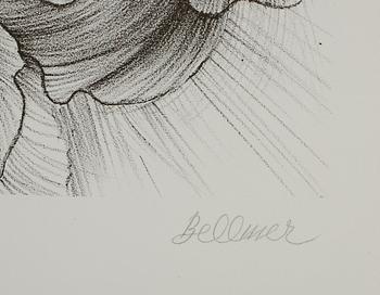 HANS BELLMER, litografi, signerad med blyerts och numrerad 34/100.