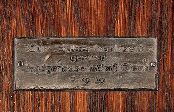 VÄGGPLAKETTER, ett par. Stämplad HB,Tyskland, 1930.
