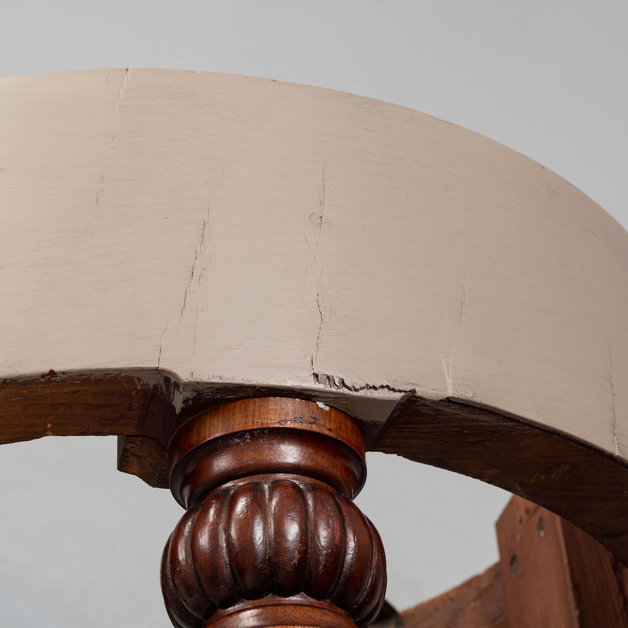 An early 20th century table.