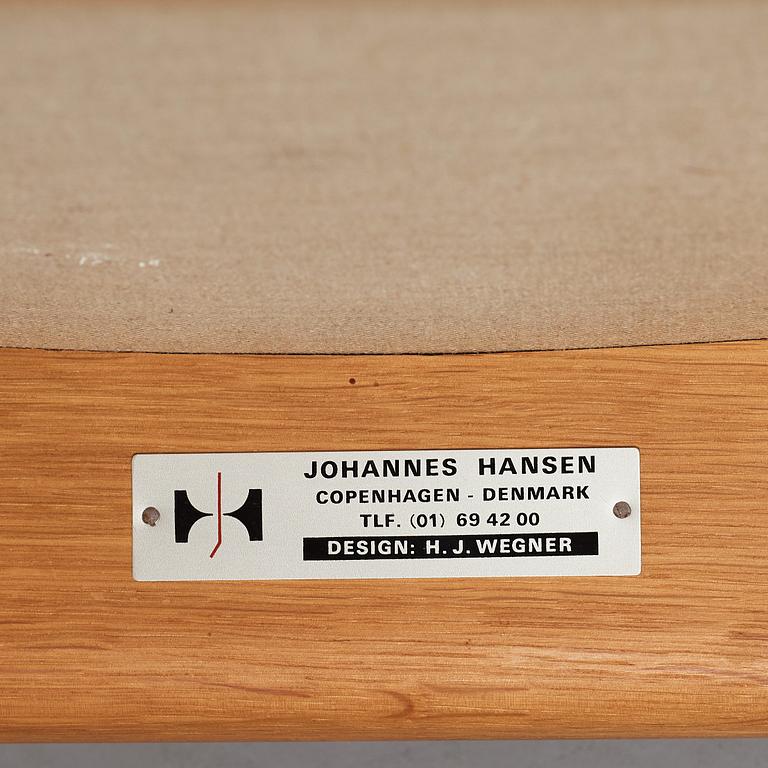 HANS J WEGNER, a model "JH 513" chair for Johannes Hansen, 1960's.