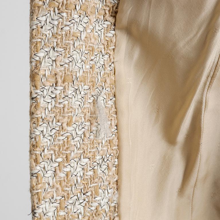 Chanel, suit, two-piece, vintage. Size Fr 36.