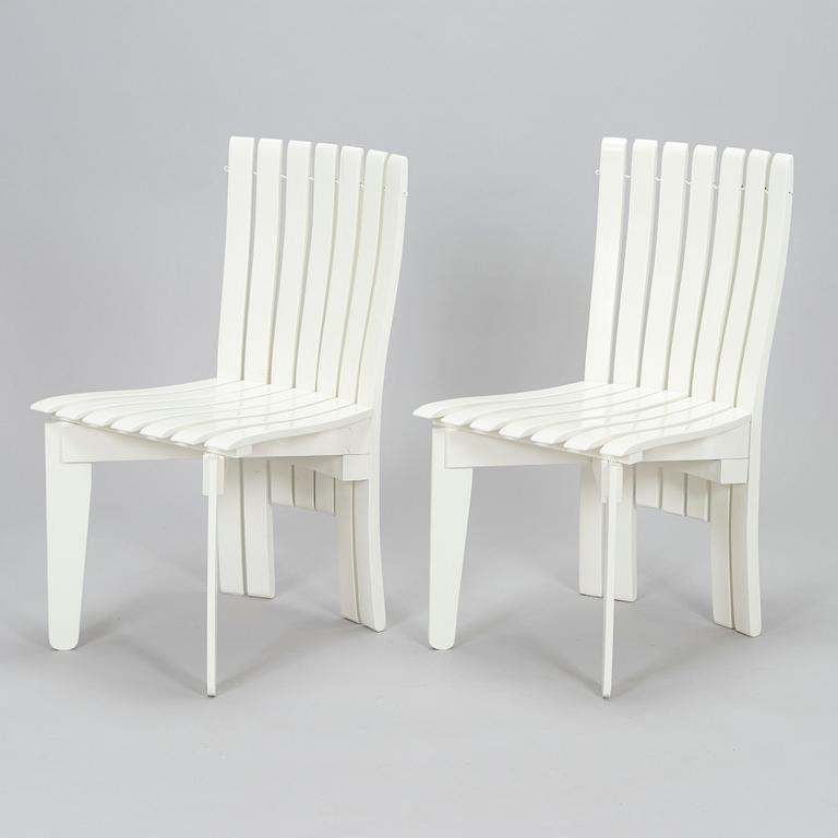 Alvar & Aino Aalto,  Trädgårdsmöblemang, 3 delar, "Aurinko-serien", Artek, 1950-tal och 1900-talets slut..