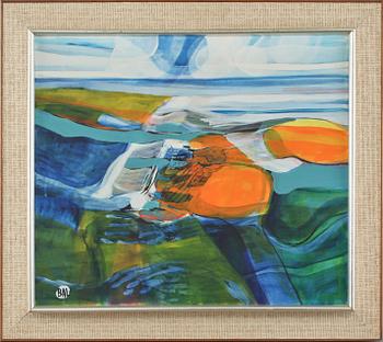 BENGT ARNE LINDEROS (BAL), olja på duk, monogramsignerad.