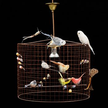 Mathieu Challieres, "Petite Volière" fågellampa/taklampa,