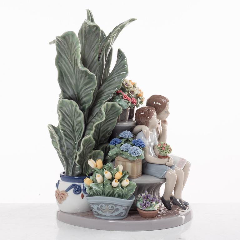 Joan Coderch, figurin, "Secrets in the park", Lladró.