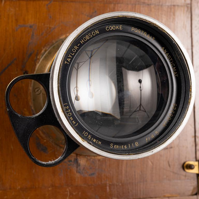 Large format camera, Stölten & Simmonsen Photographic Magazine Malmö, around 1900.