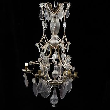 A Swedish Rococo chandelier, second half of the 18th century. - Bukowskis