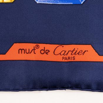 Cartier, scarf.