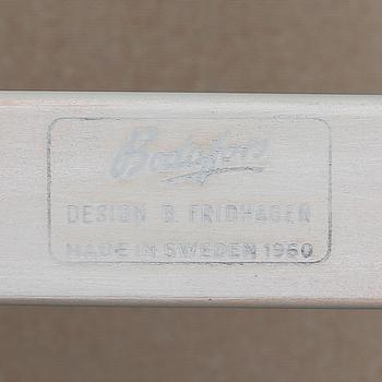 SÄNGBORD, 1 par, Bertil Fridhagen, Bodafors, 1960-tal.