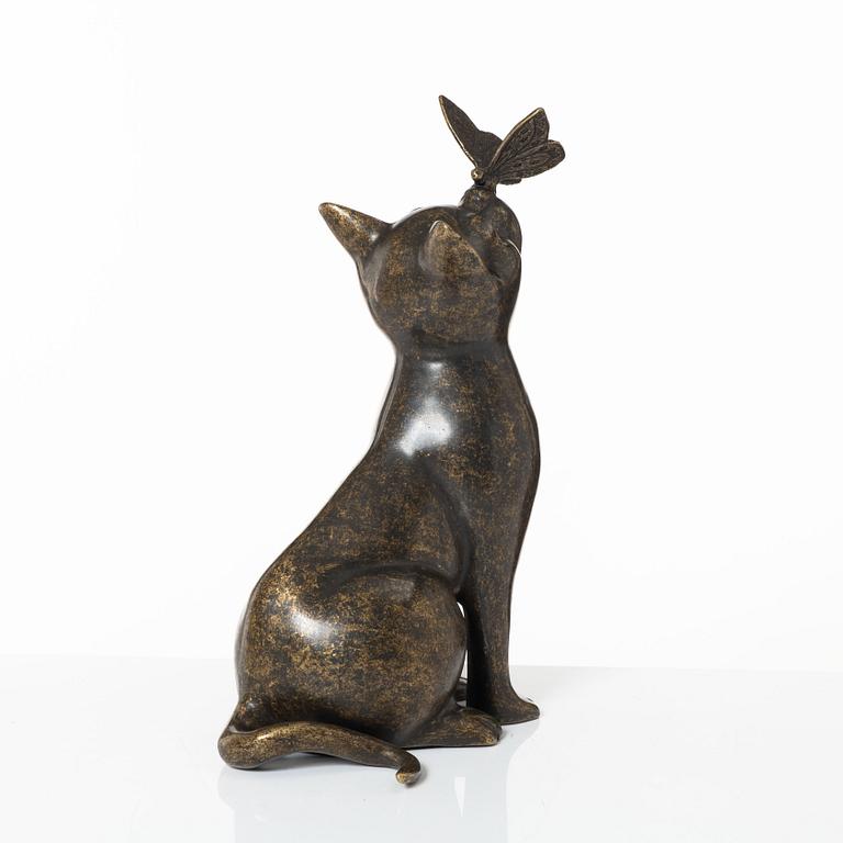 Dekorativ skulptur, brons, Fyrklövern.