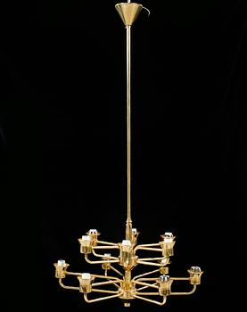 TAKLAMPA, T. Røste & Co., 1960-tal. Höjd ca 120 cm.