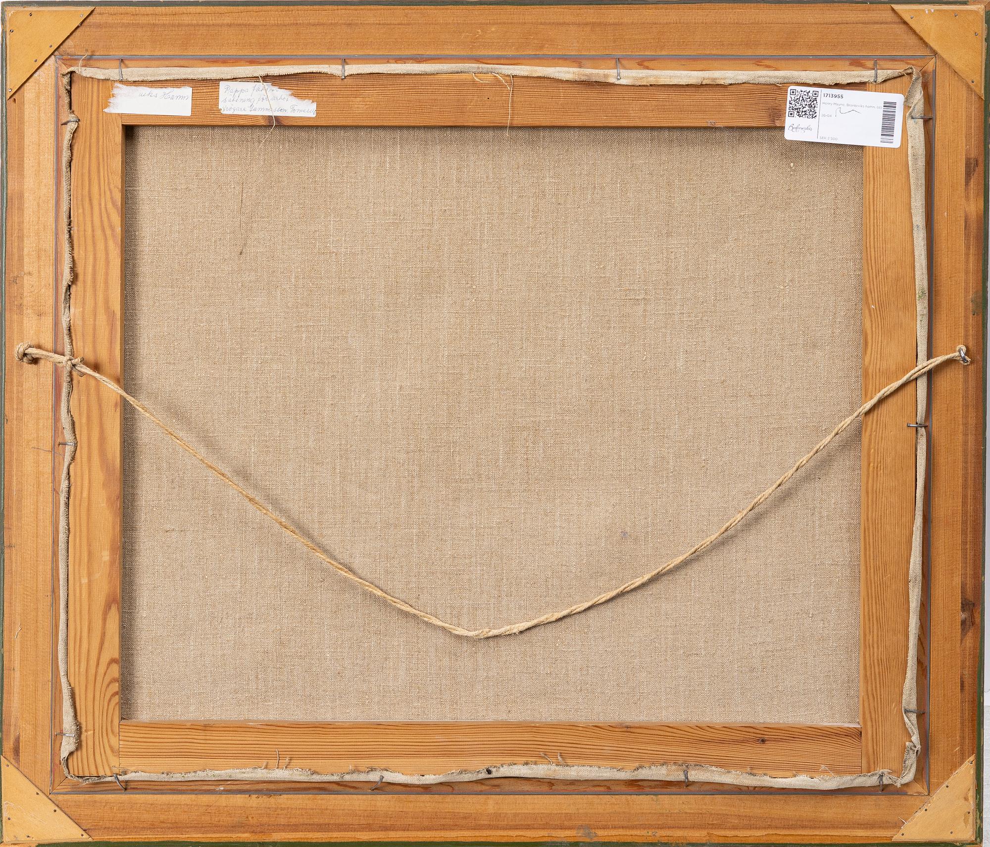 Henry Mayne, Brantevik's harbour.