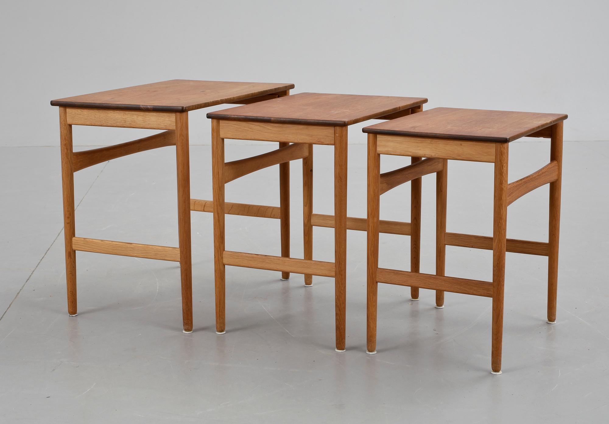 SATSBORD, Hans J Wegner, 1900-talets mitt.