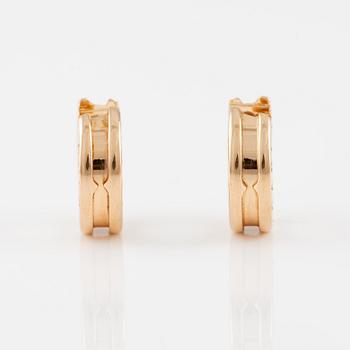 Bulgari ett par örhängen B. Zero1 18K roséguld.