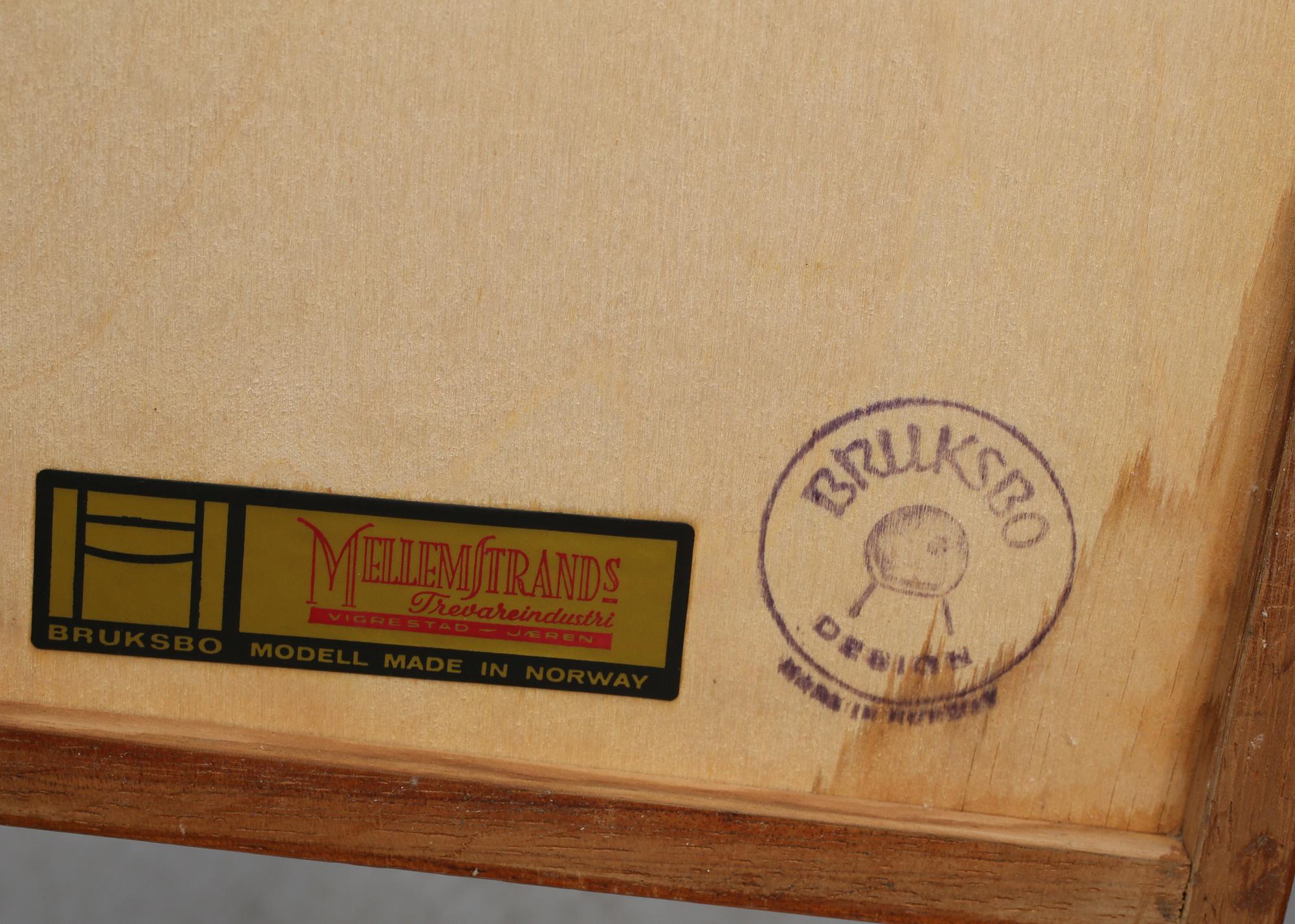 BÄNK, "Krobo", Torbjörn Afdal, Bruksbo, Mellemstrands, Norge, 1900-talets andra hälft.