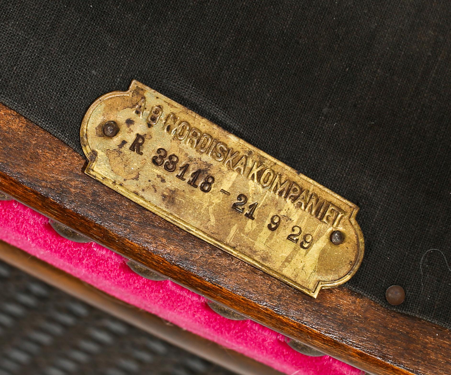 STOLAR, ett par, "Radio", Nordiska Kompaniet, 1928.