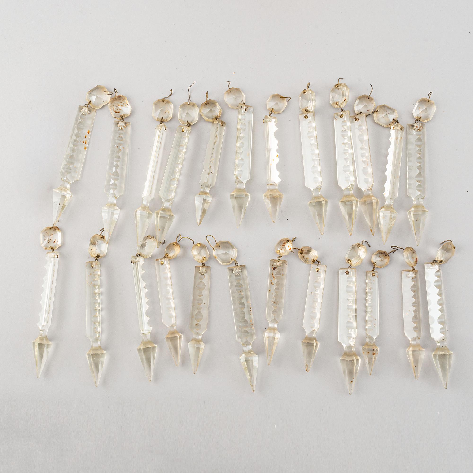 A pair of wall sconces from the late 19th century.
