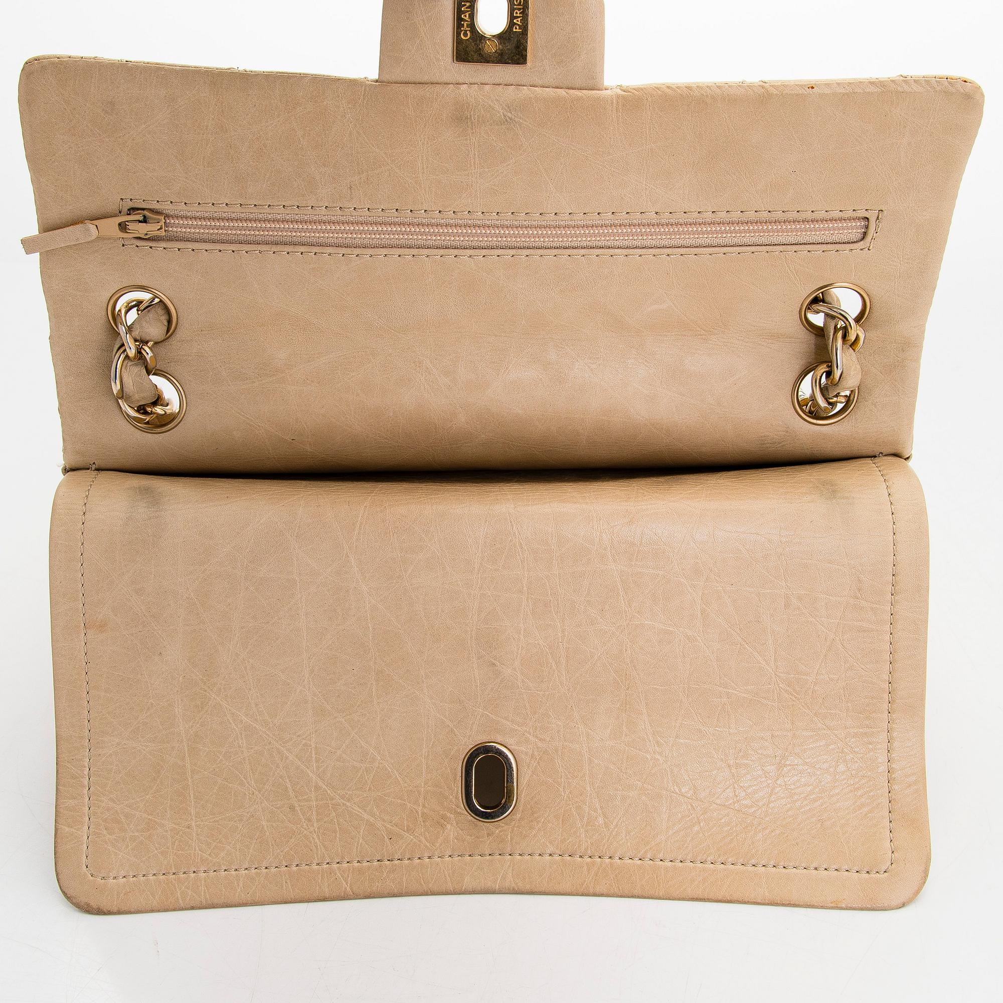 Chanel, laukku, "Double flap bag" 1989-1991.