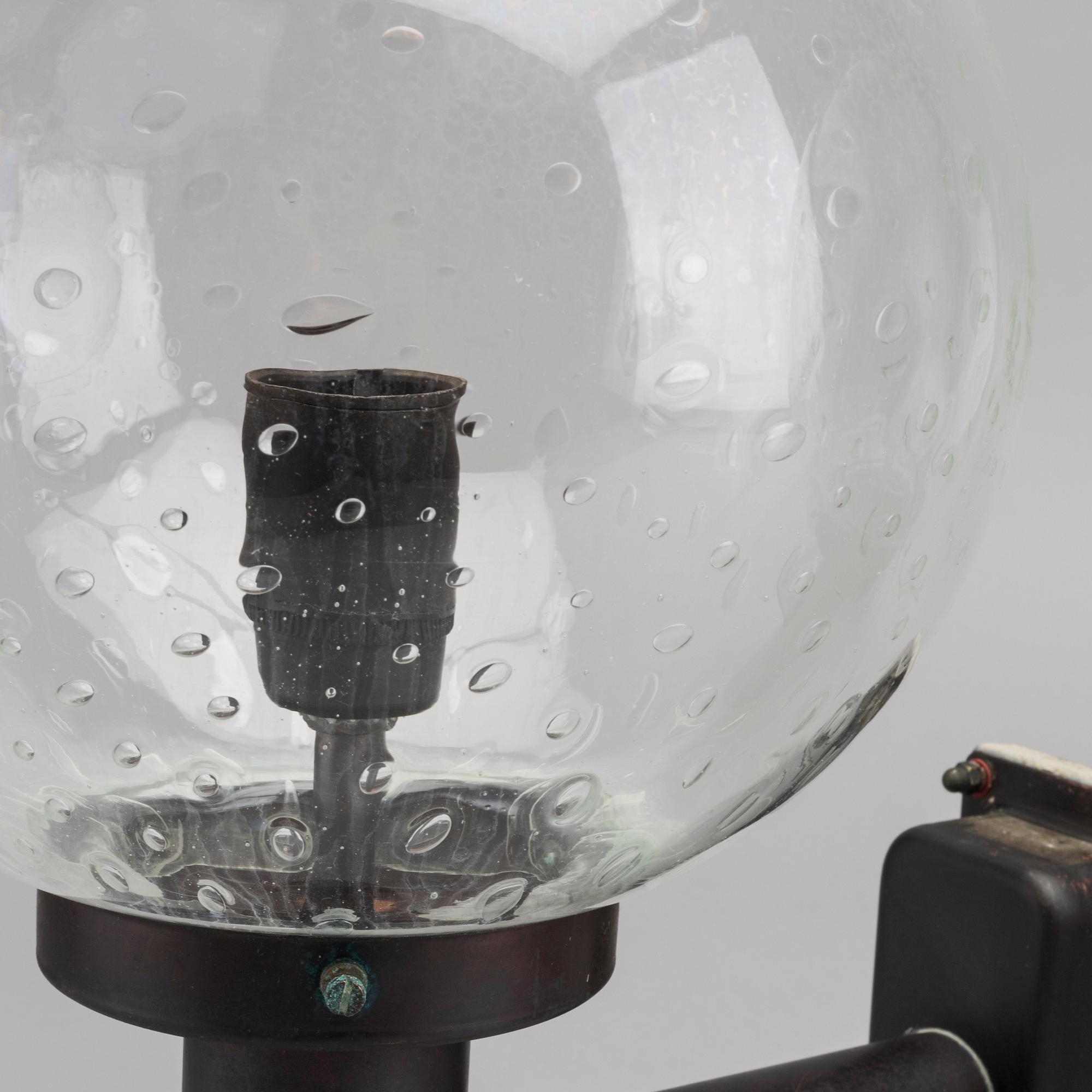 A PAIR OF OUTDOOR WALL LAMPS FAGERHULTS.