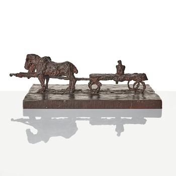 "Hästar och vagn".