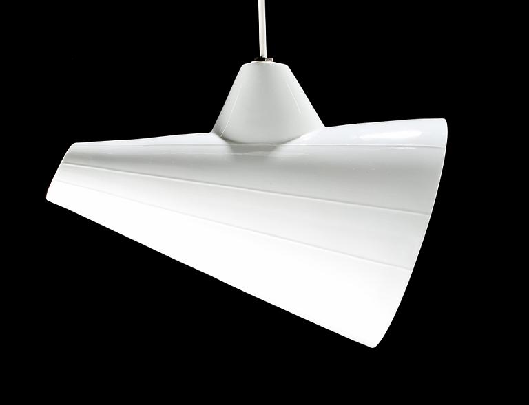 TAKLAMPA, Carl-Harry Stålhane, Rörstrand 1950-tal. Kupans höjd ca 18 cm.