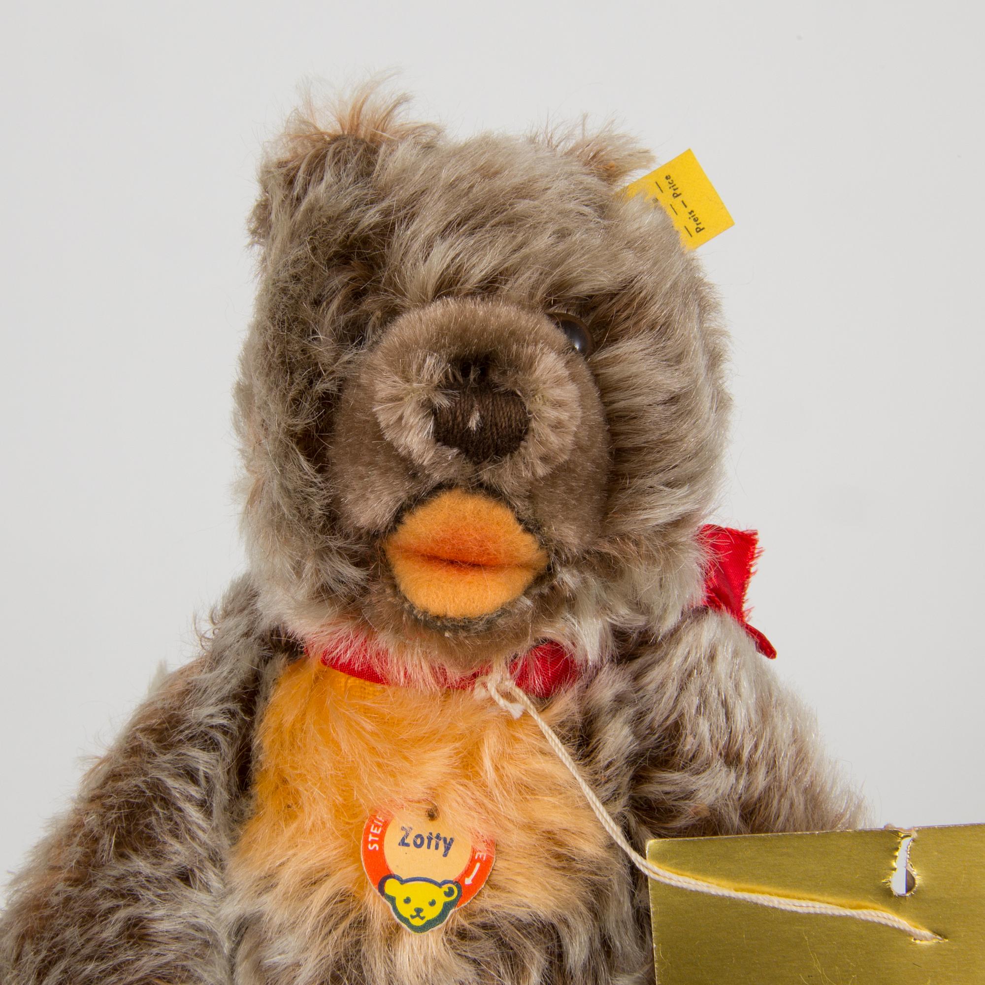 Seven Steiff animals Germany 1960s.