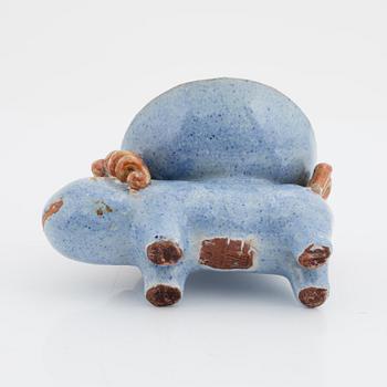 Kitty Rix, an earthenware figurine/salt cellar, Wiener Werkstätte, Austria.